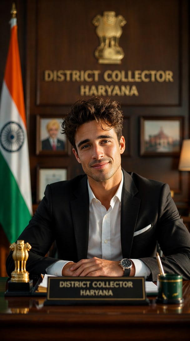 Haryana DC Instagram Preset Trend Prompt