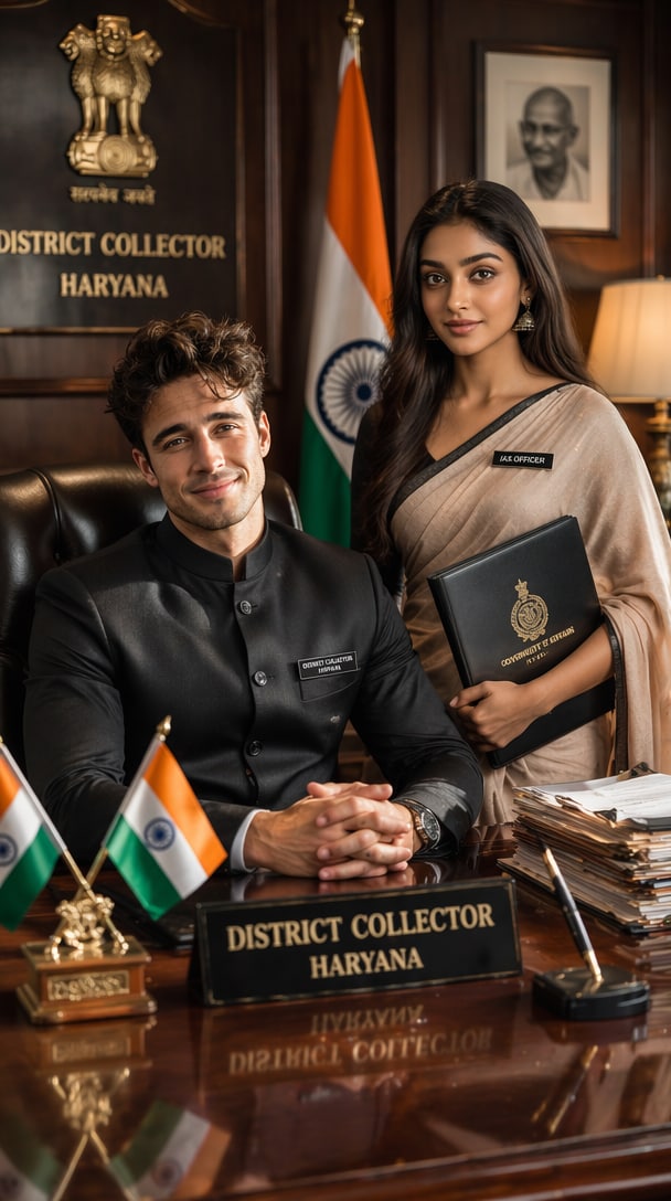 Haryana DC Couple Photo Prompt