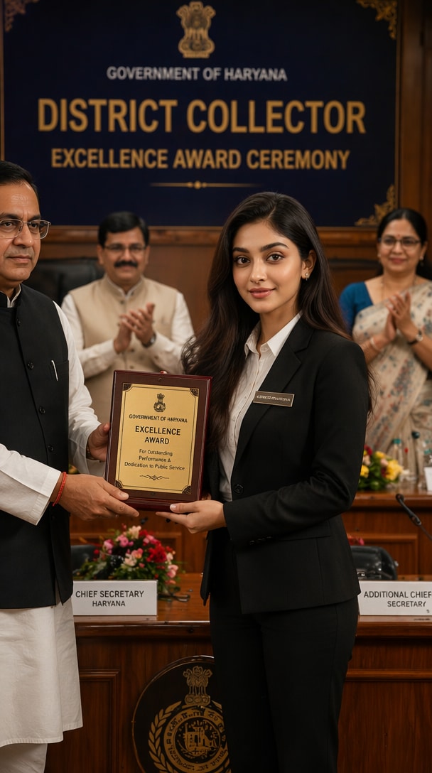 Haryana DC Success Ceremony Prompt