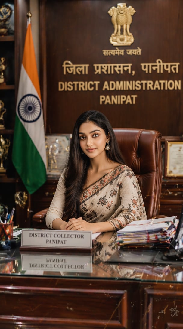 Haryana DC Panipat Officer Theme Prompt