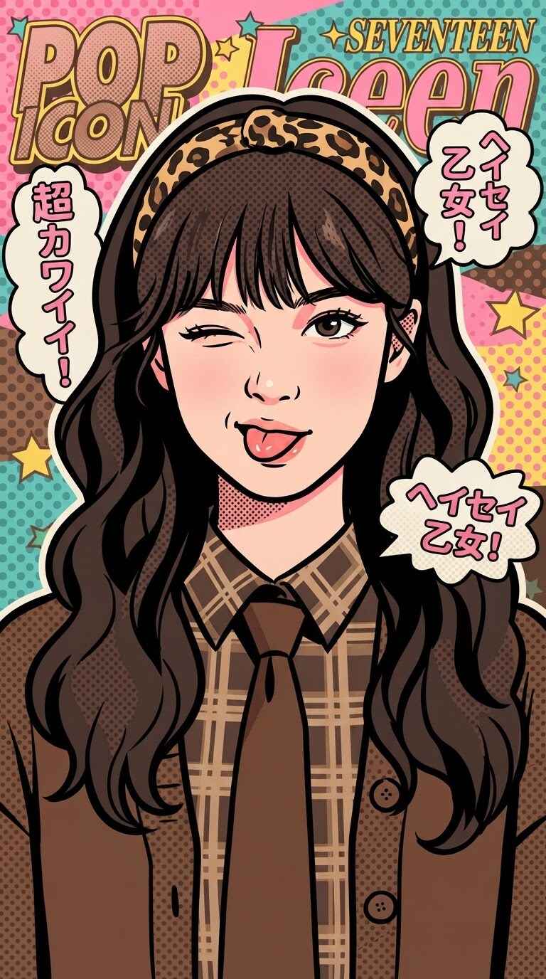 写真参考で作る平成レトロAIアイコン
