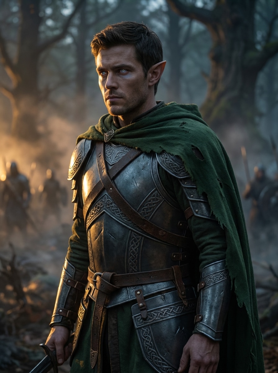 High Fantasy Elven Warrior