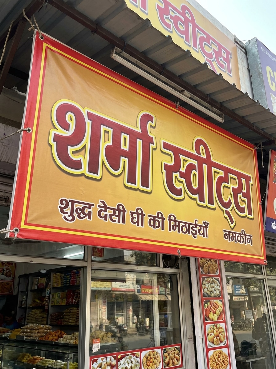 Hindi Shop Banner Text