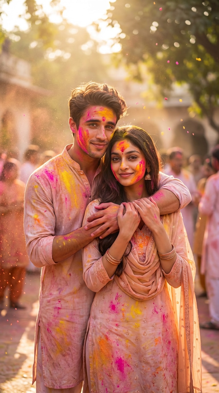 Night Festival Lights · Dramatic Contrast