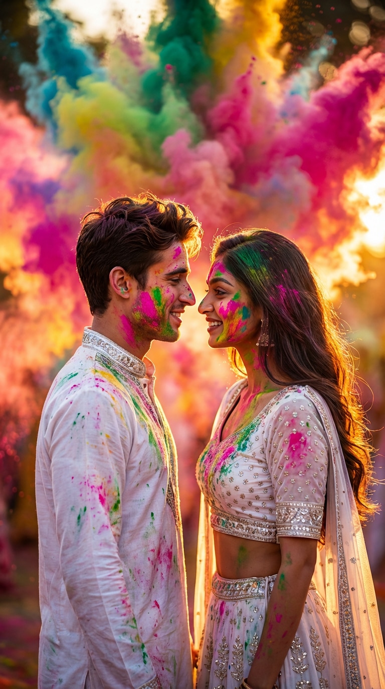 Forehead Touch · Intense Romance