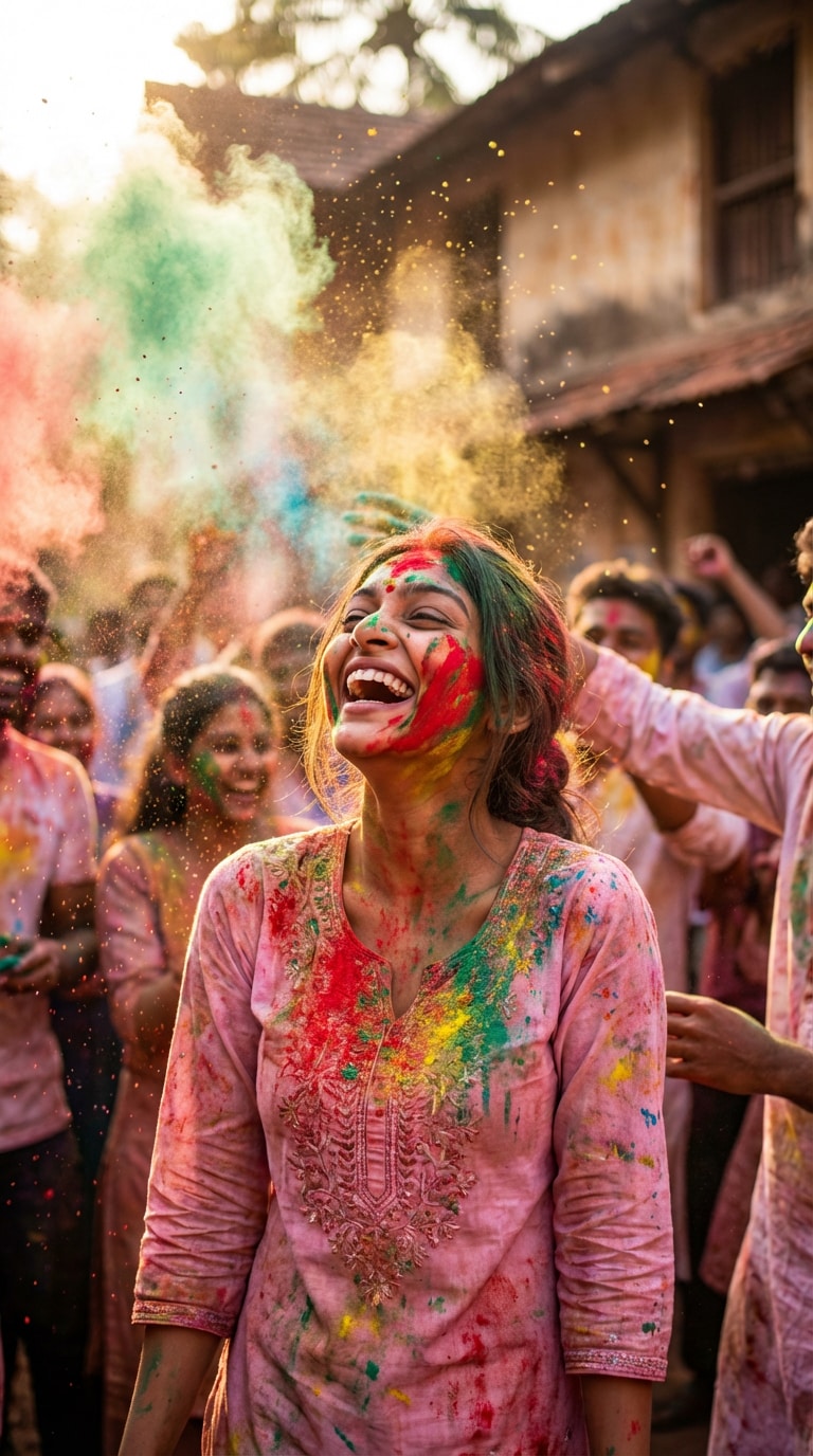 Holi Prompt for Girls