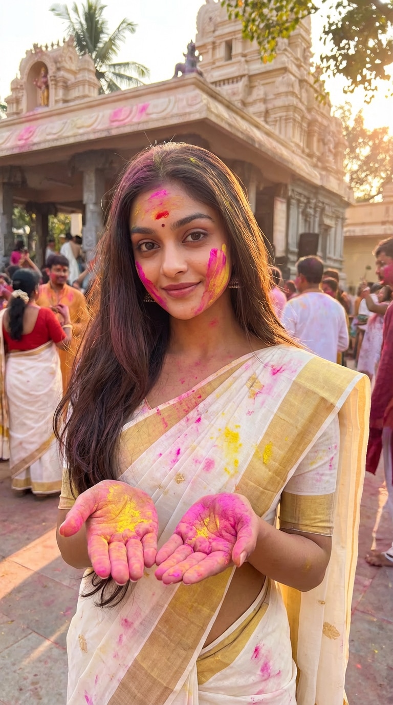 Holi Prompt for Girls