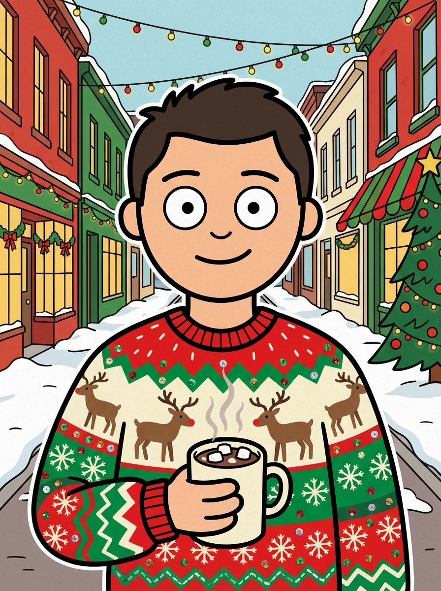 Holiday sweater avatar