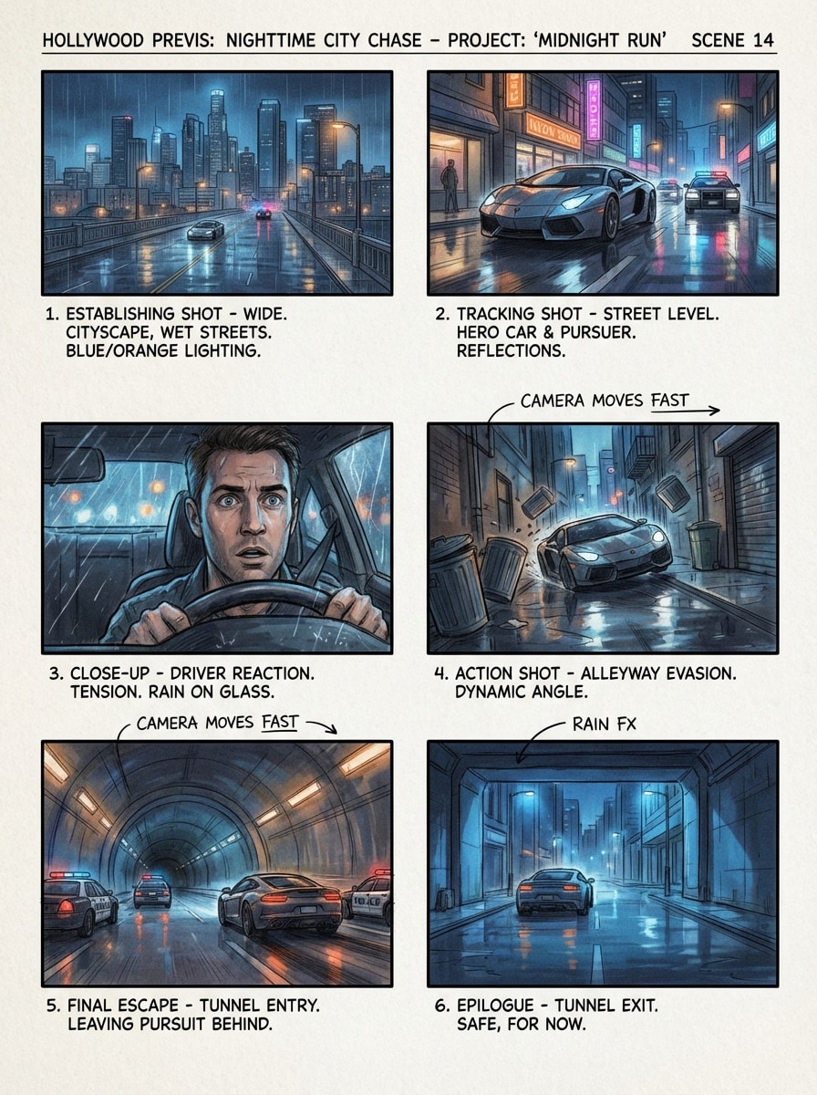 Hollywood Film Previs