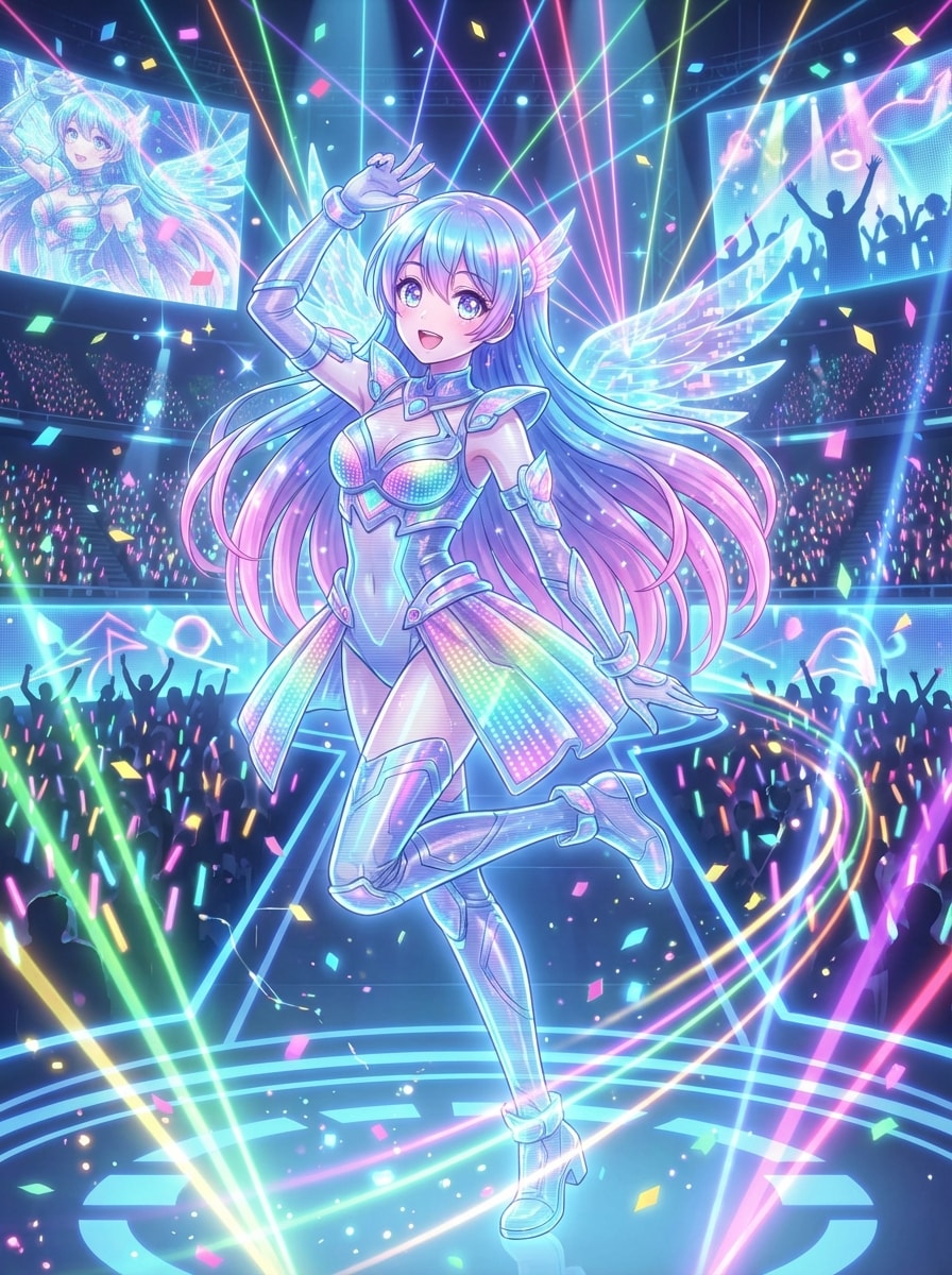 Holographic Idol Performer