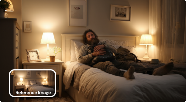homeless man ai