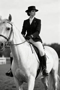 Gemini horse riding AI Photo Prompt