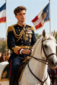 Gemini horse riding AI Photo Prompt