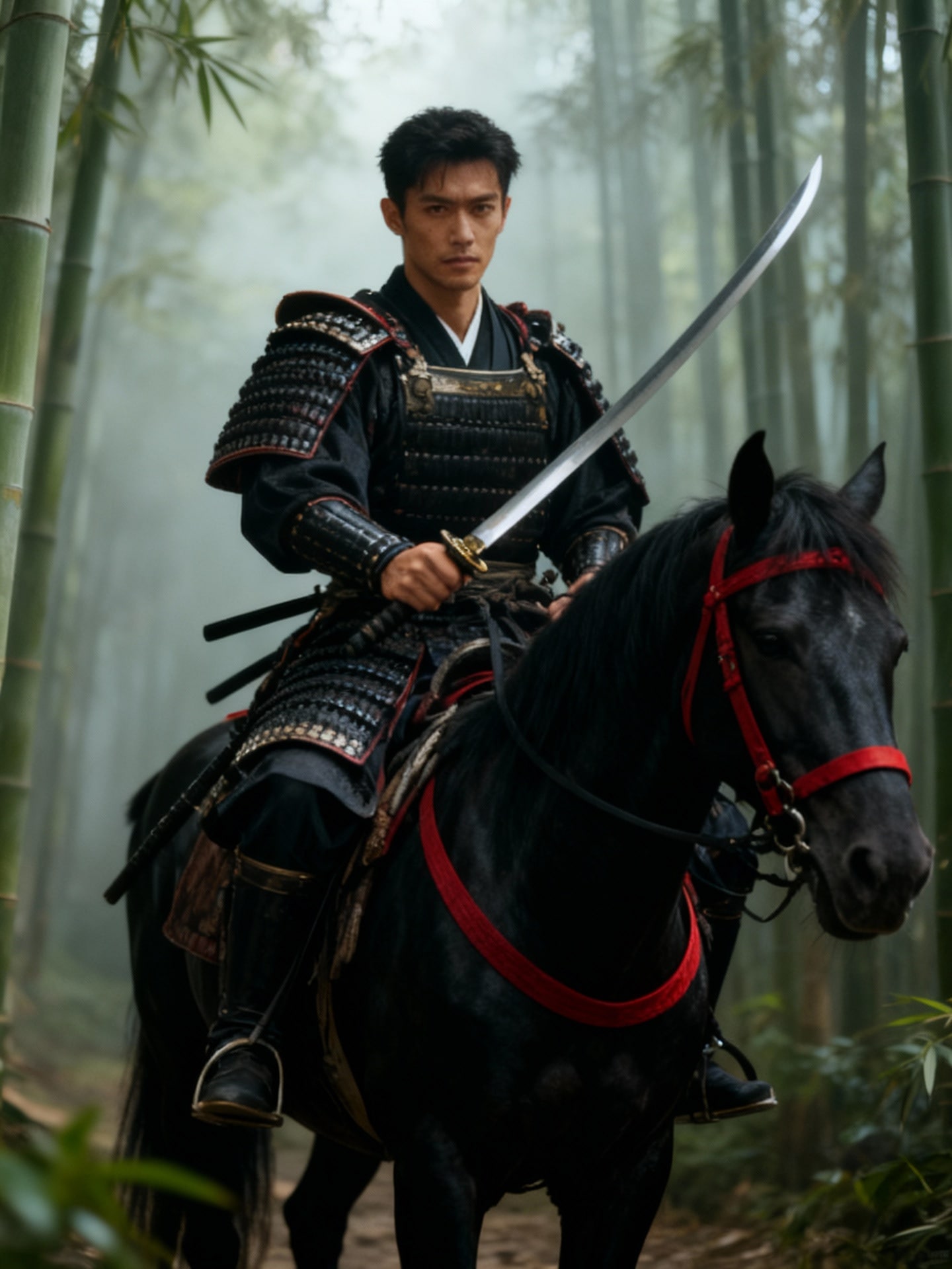 Samurai Horseback Warrior