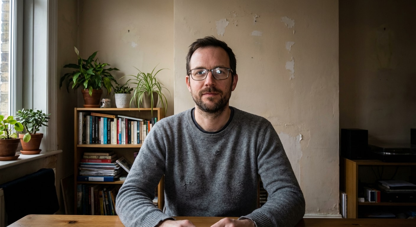 Blue School ID Photo before background change