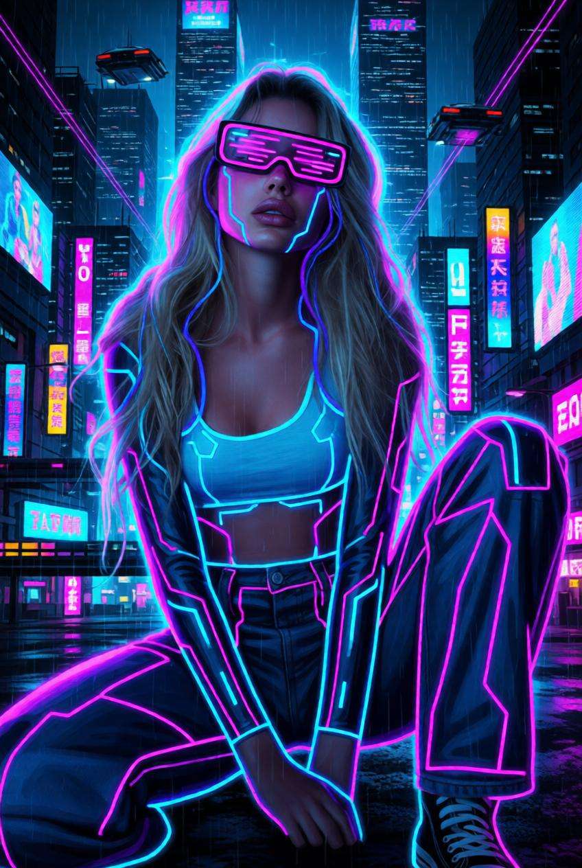 Cyberpunk Style Transfer