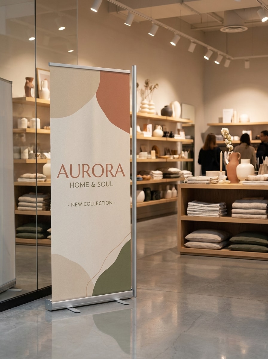 Indoor Promotional Banner