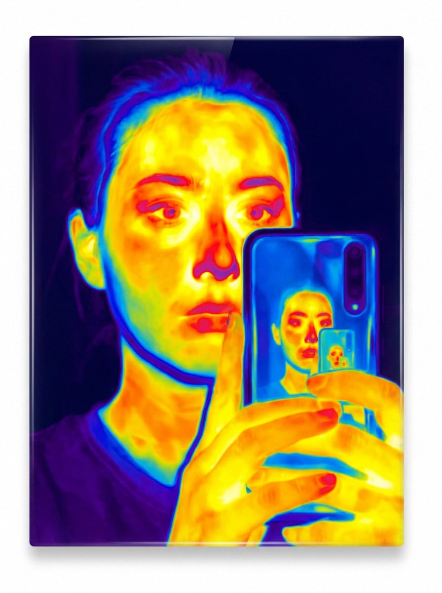 Infrared Selfie Glow