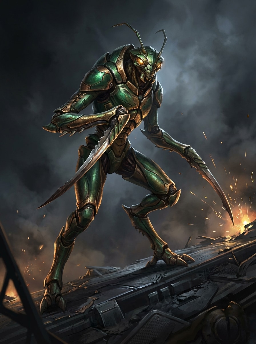 Insectoid Warrior Race