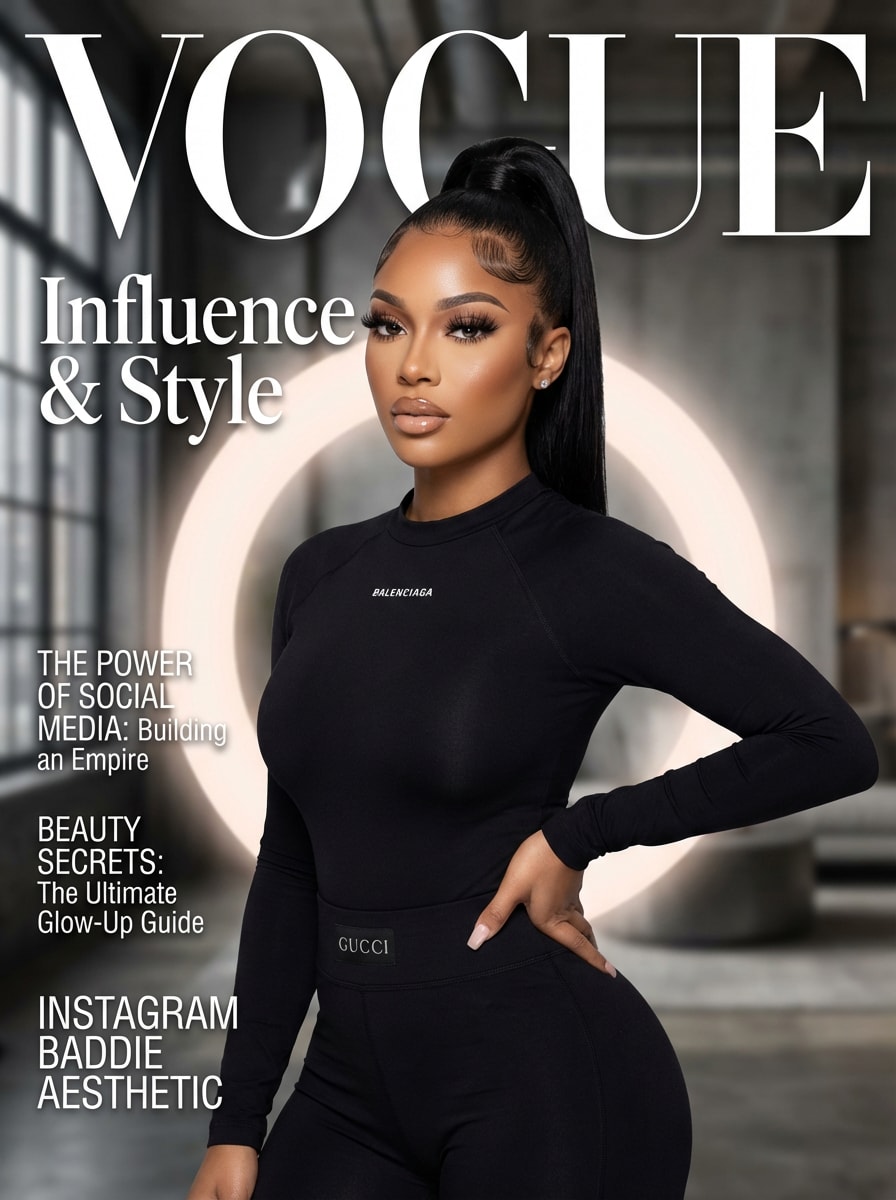 Instagram Baddie Vogue Style