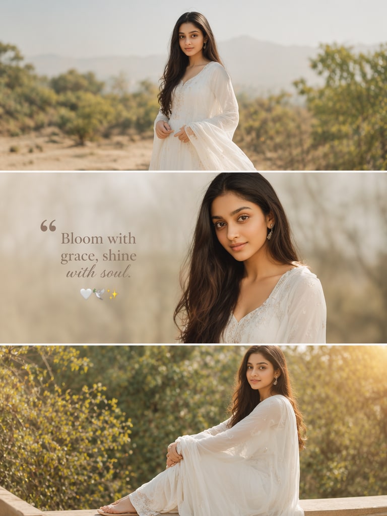 Minimal White Tone Instagram 3 Layer Prompt
