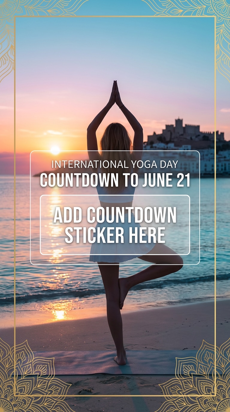 Yoga studio workshop flyer AI prompt