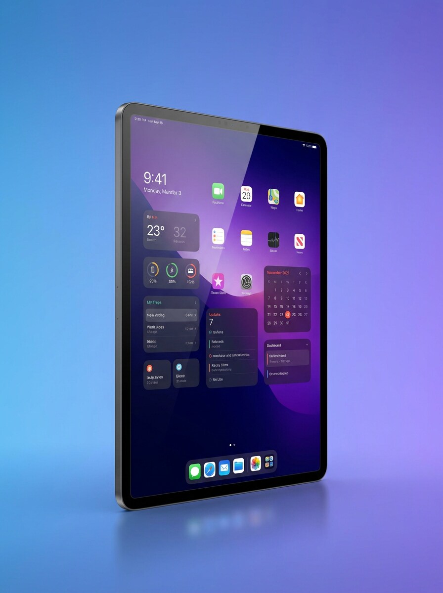 iPad Pro Gradient Showcase