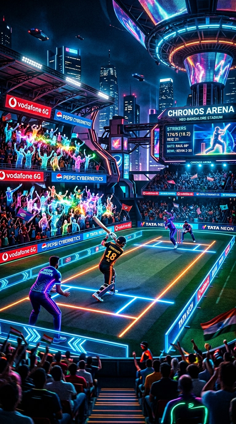 Holographic Crowd Night Match