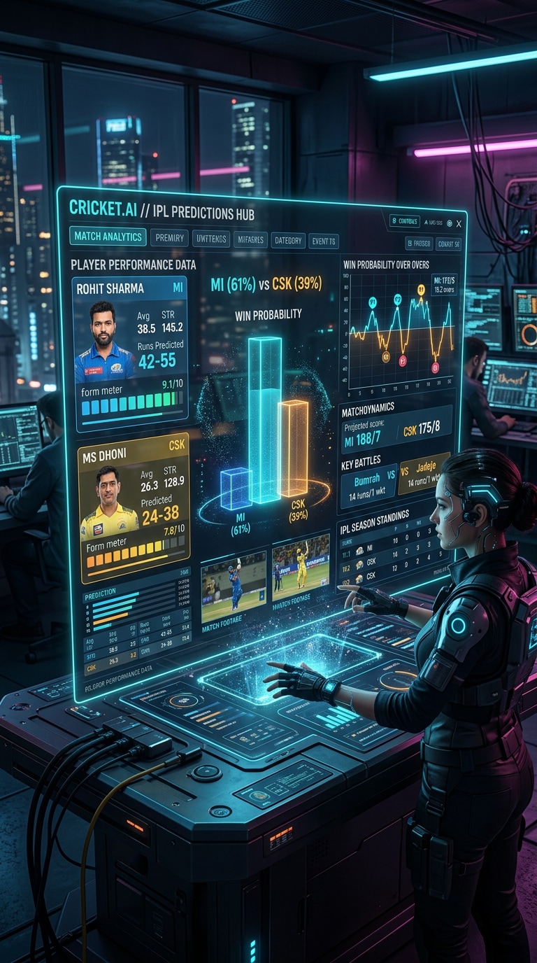 AI Cricket Dashboard