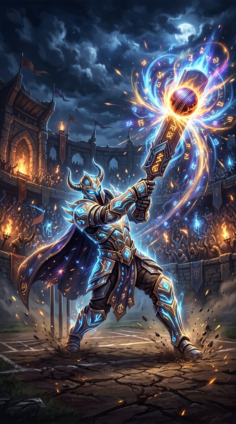 Warrior Batsman Strike