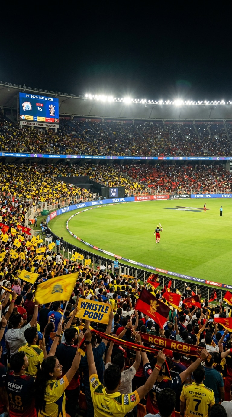 Packed Stadium Atmosphere