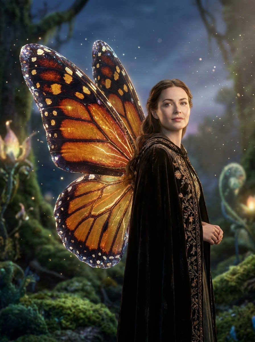 Iridescent Monarch Fantasy
