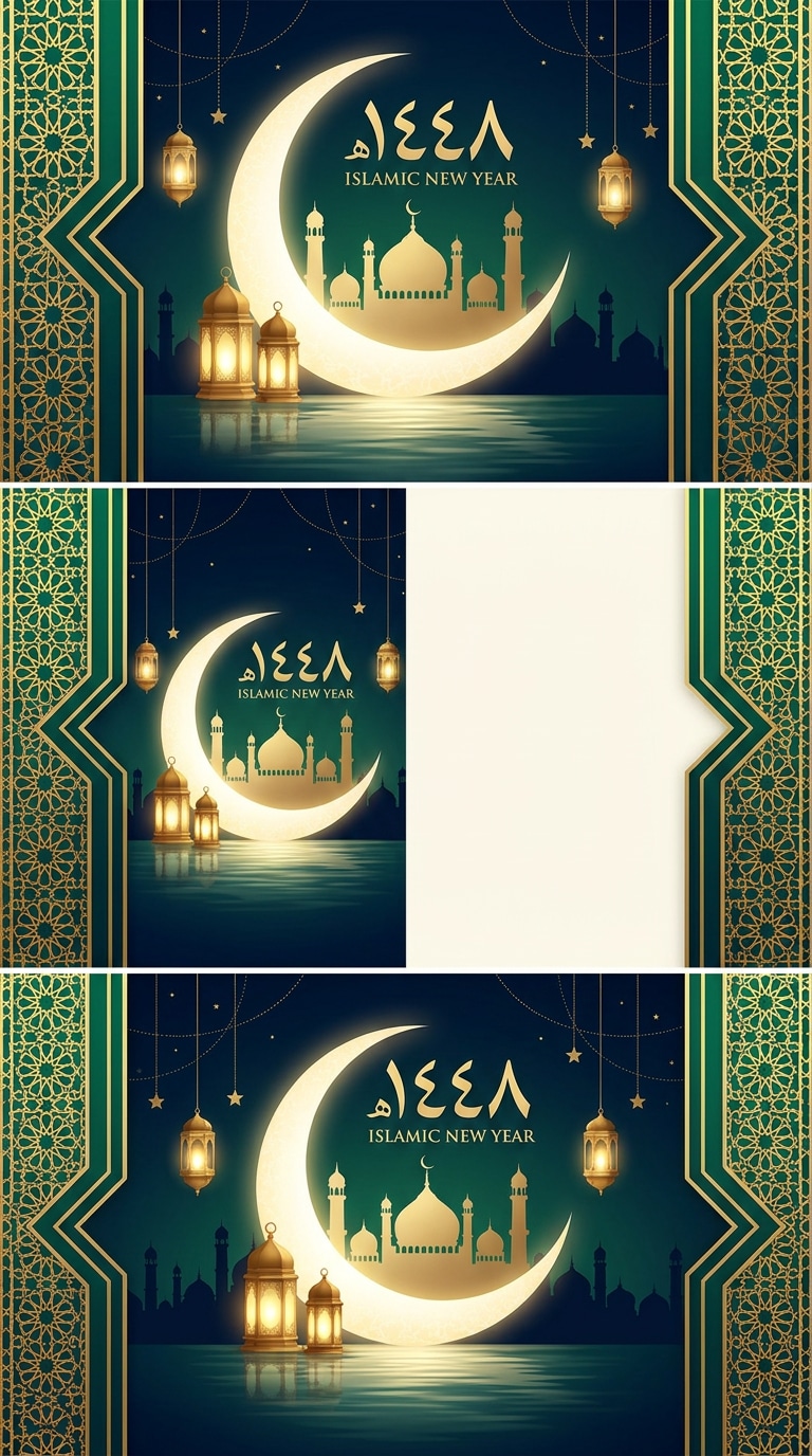 Hijri New Year website banner prompt