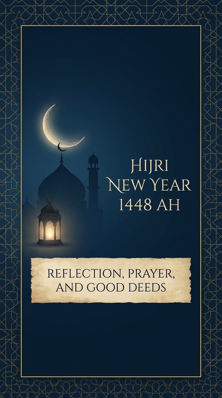 Respectful Muharram social post prompt