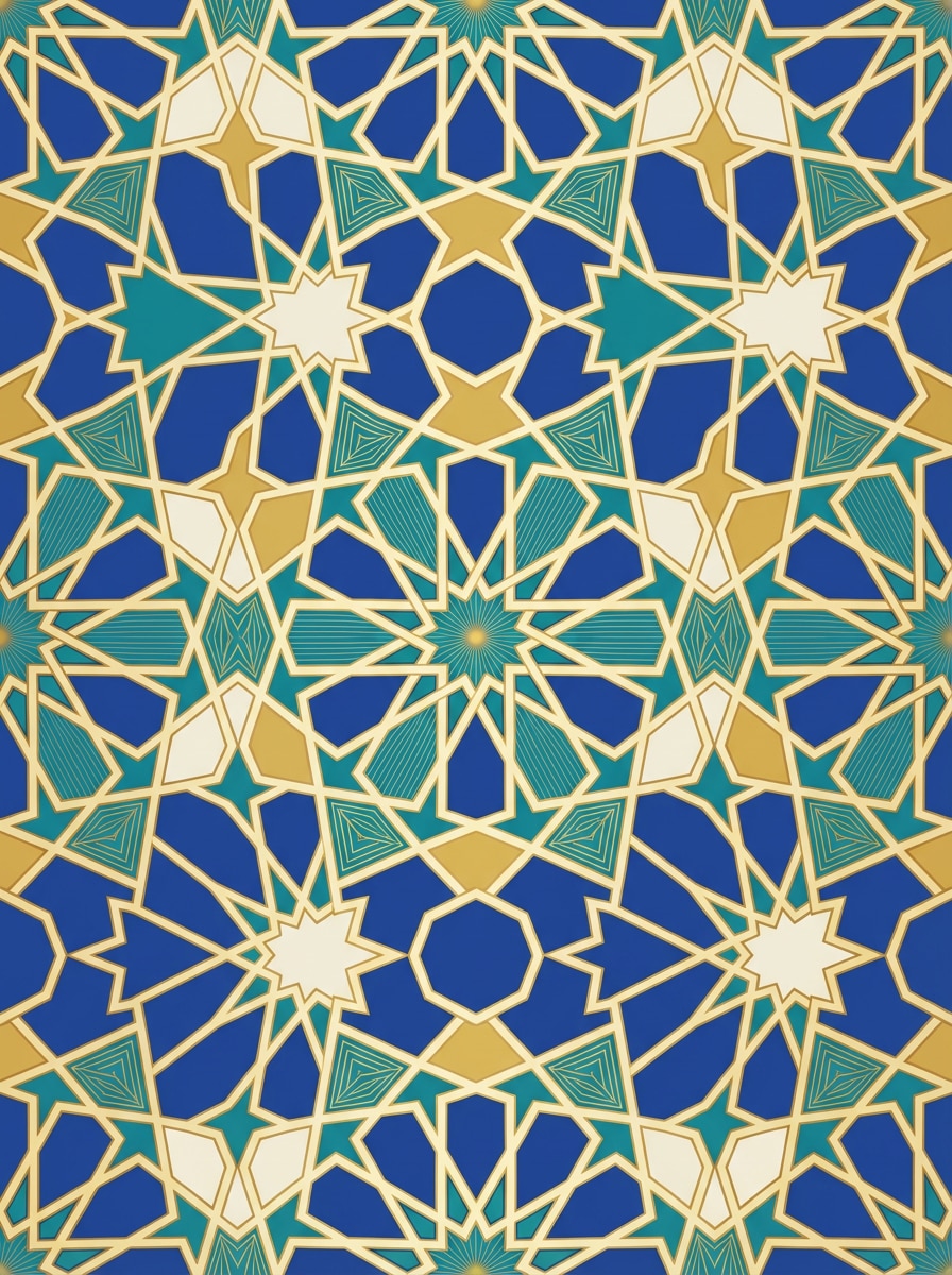 Islamic-Inspired Star Tessellation