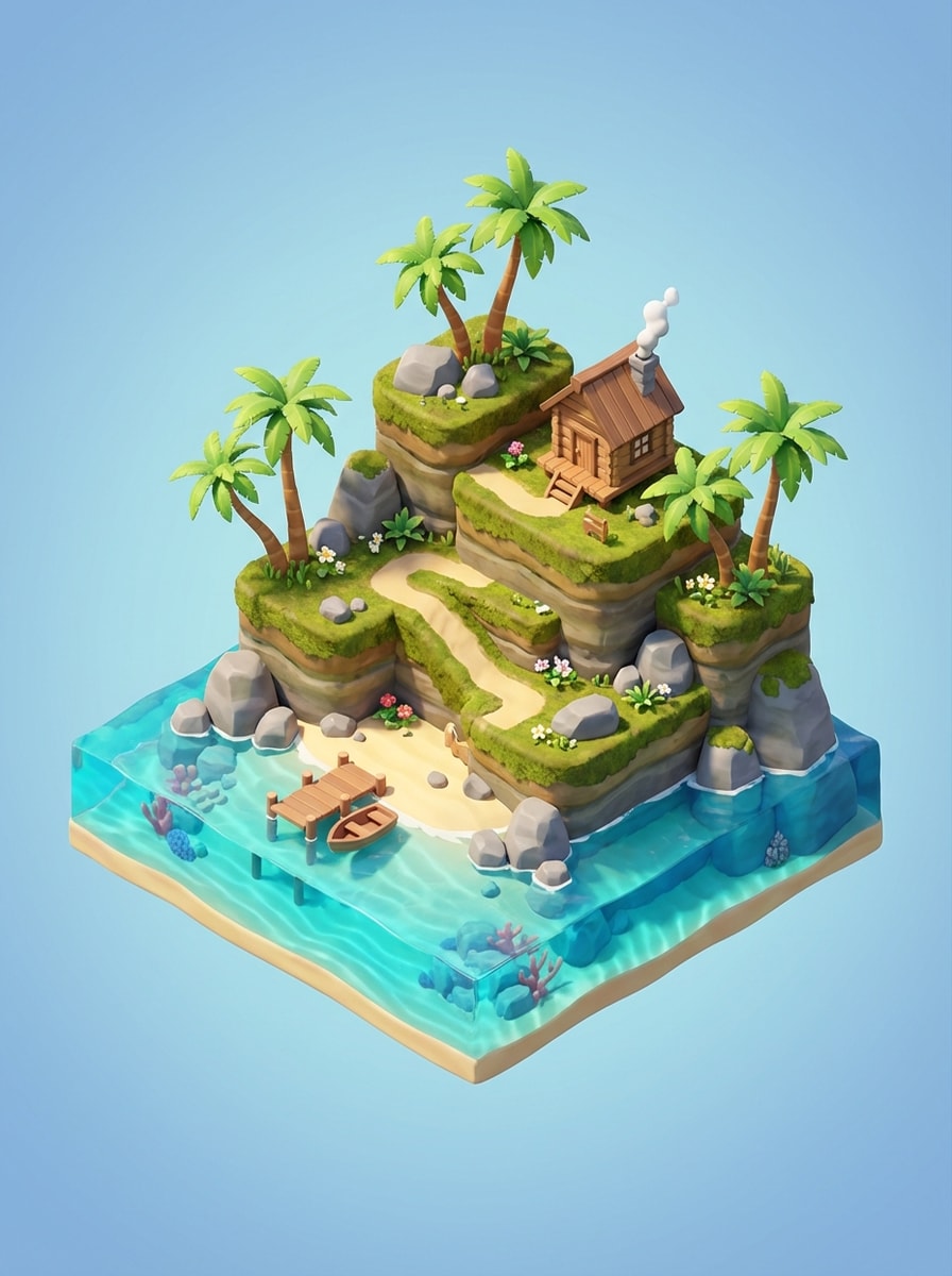 Isometric Mini Island