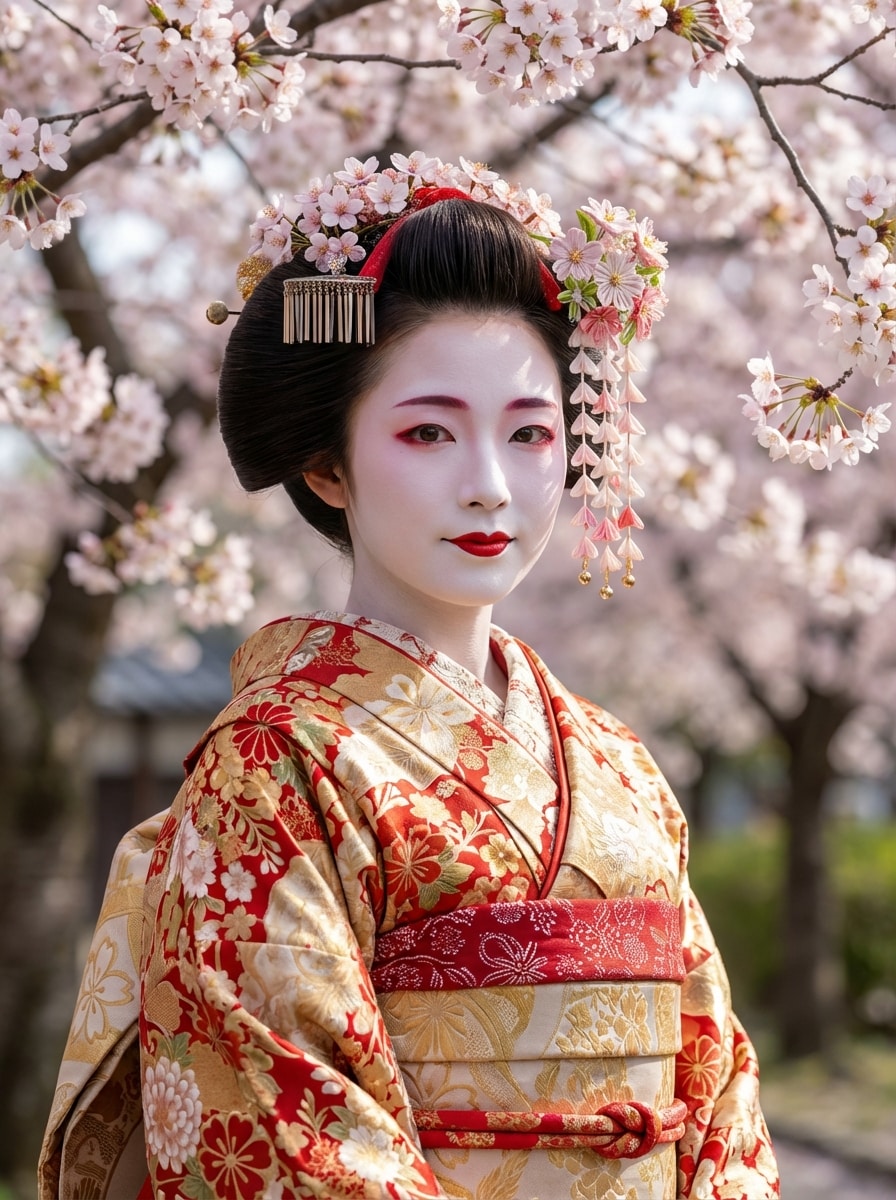 Japanese Geisha Modern