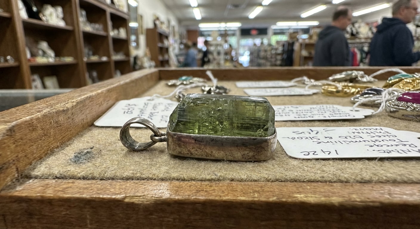 Before gemstone showcase background example