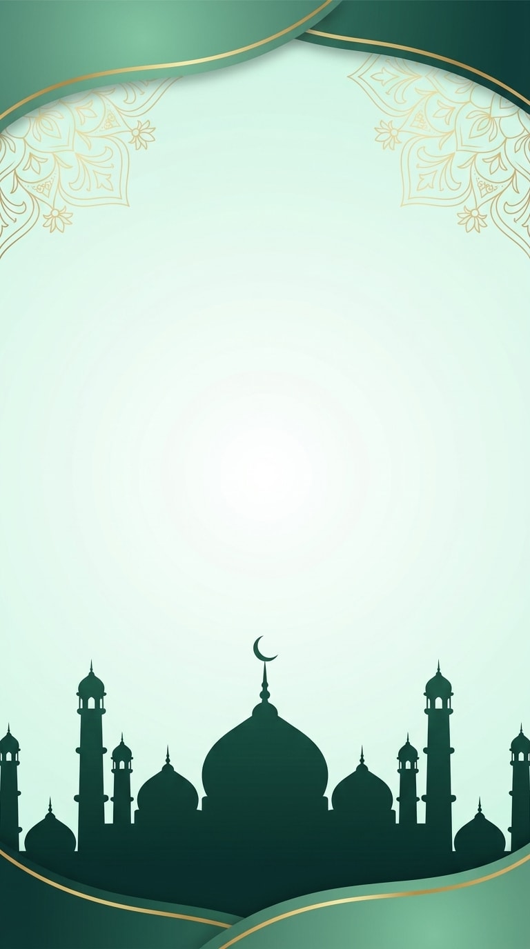 Jumma Mubarak carousel cover prompt