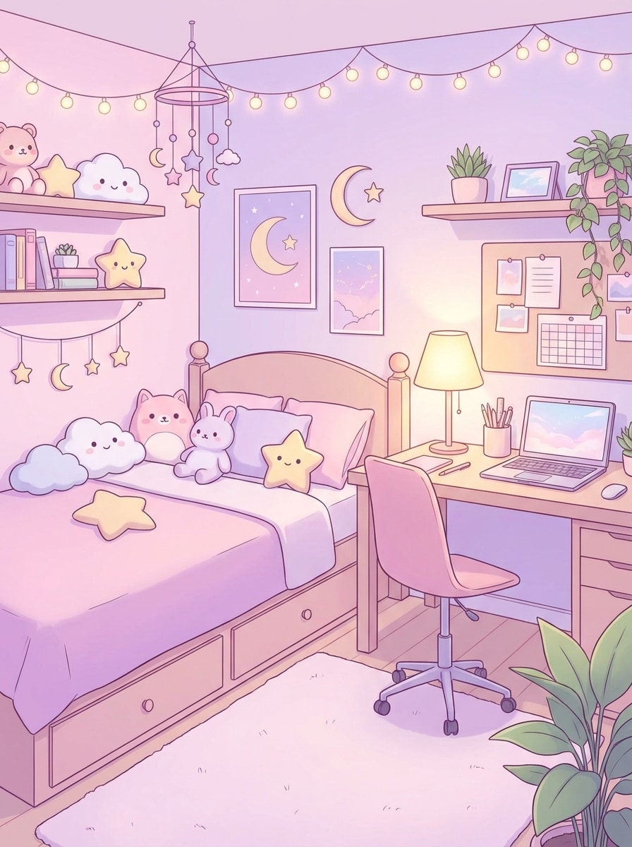 Kawaii Pastel Room