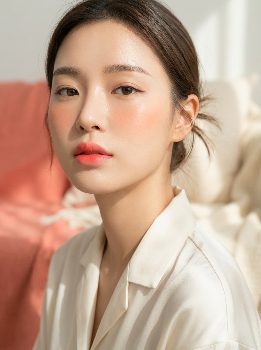 K-Beauty Dewy Makeup