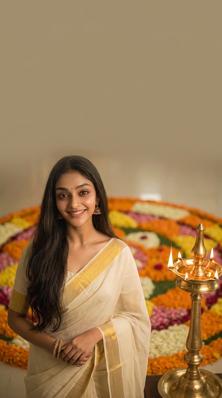 Viral Kerala Saree Social Media Prompt