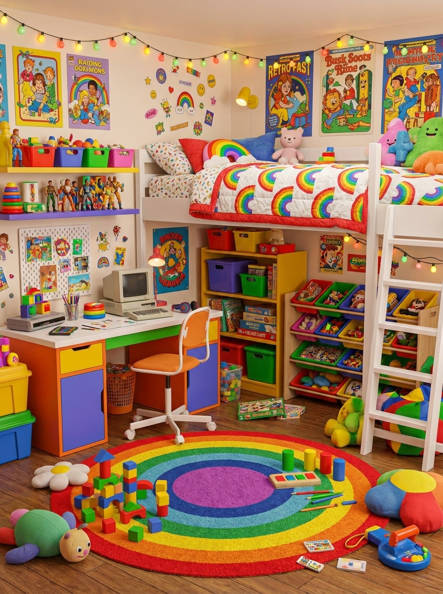 Kidcore Bedroom Makeover