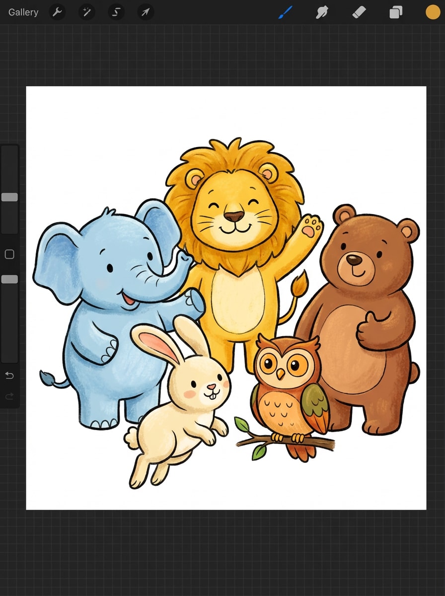 Kids Learning Animals