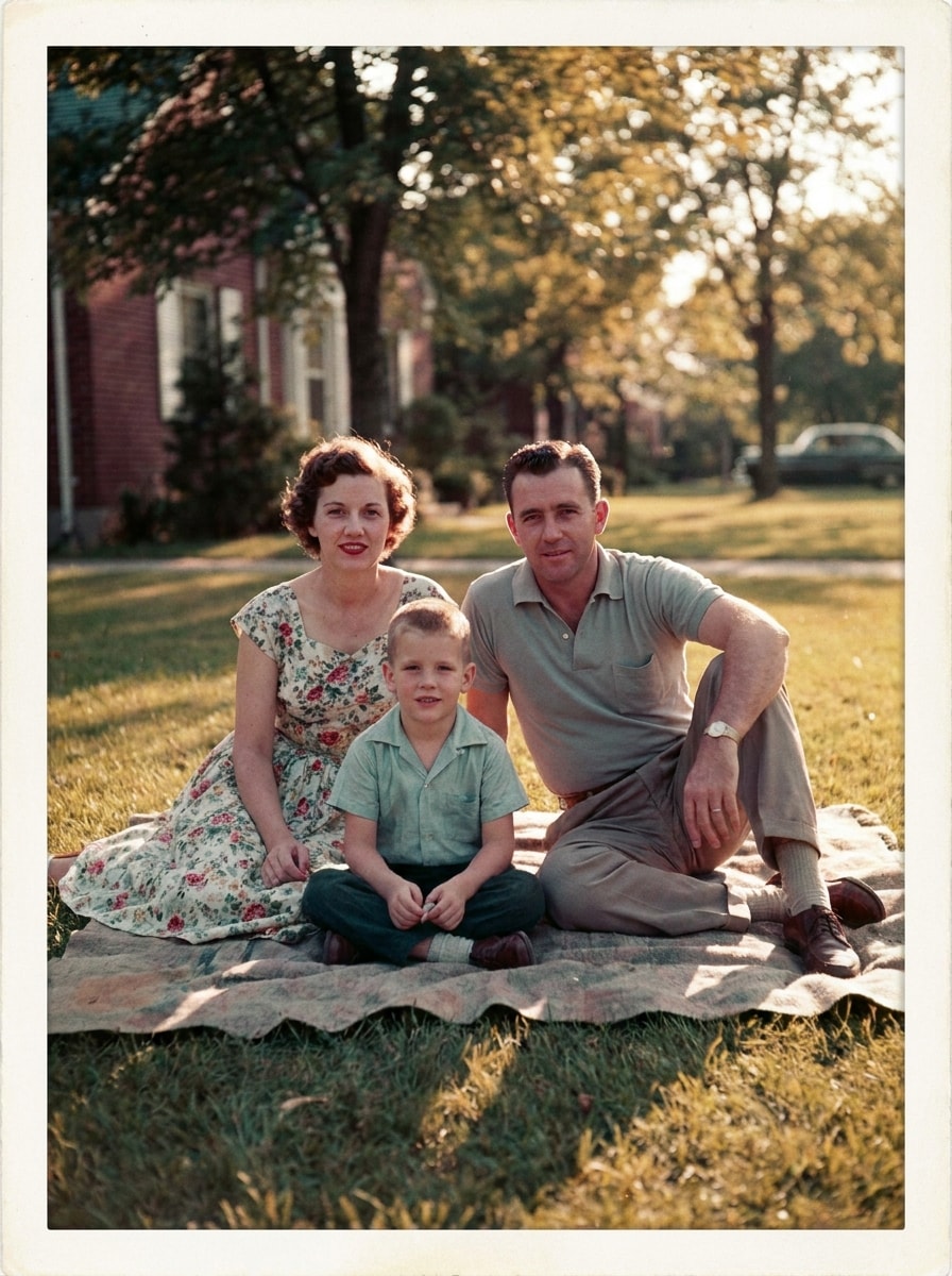 Kodachrome Family Snapshot