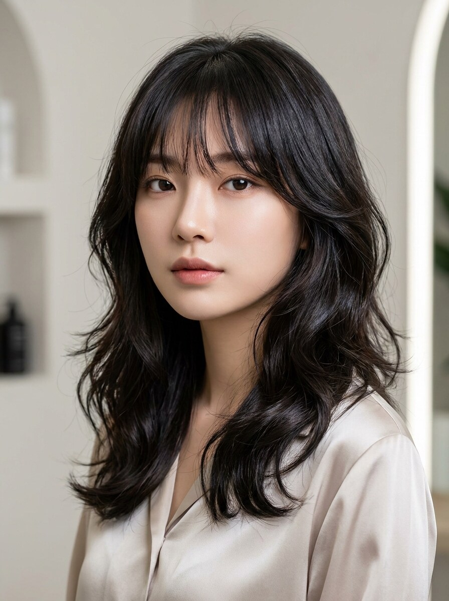 Korean Wolf Cut