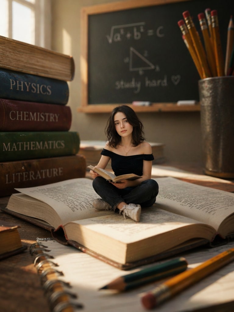 Miniature Classroom Concept addu photo prompt