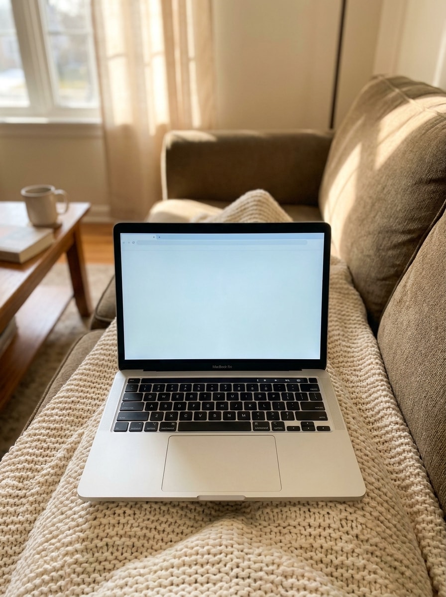 Laptop on Lap