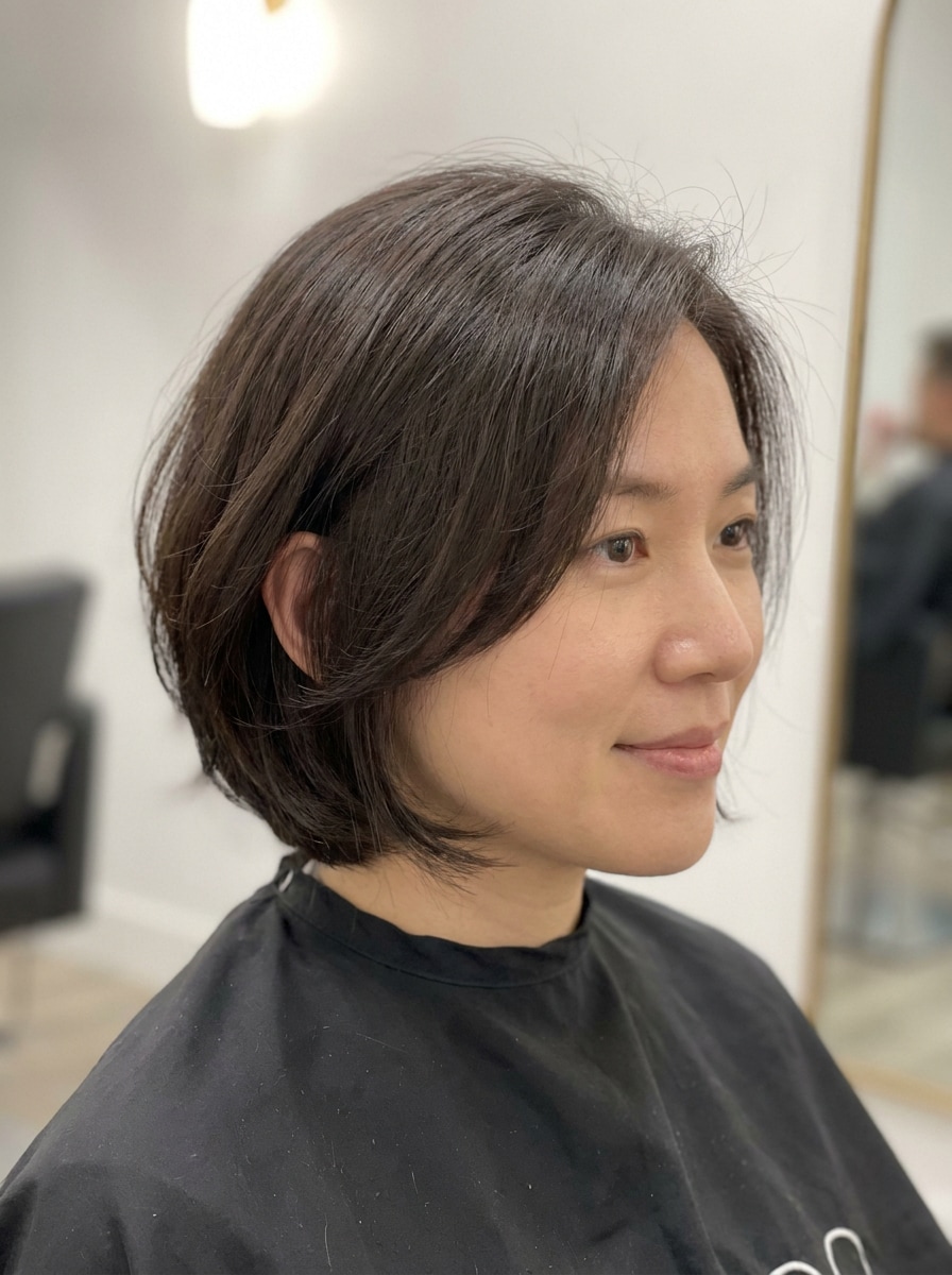 Layered Textured Bob