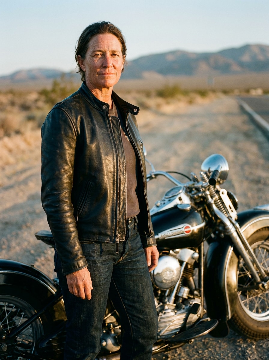 Leather Jacket Road Rider